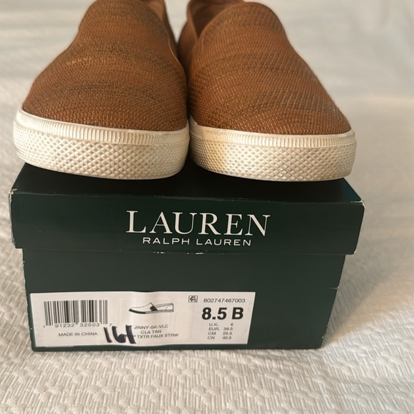 Worn Ralph Lauren "boat" shoes Size 8.5. B Good Condition - Picture 5 of 10